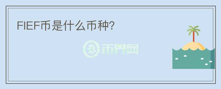 FIEF幣是什么幣種？