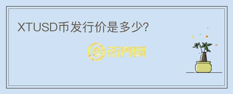 XTUSD幣發(fā)行價是多少？