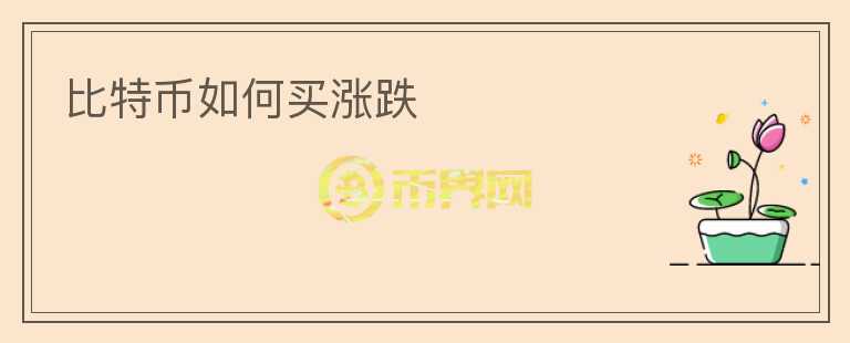 比特幣如何買漲跌