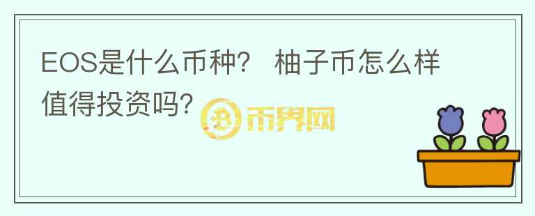 EOS是什么幣種？ 柚子幣怎么樣值得投資嗎？
