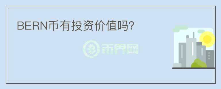 BERN幣有投資價值嗎？