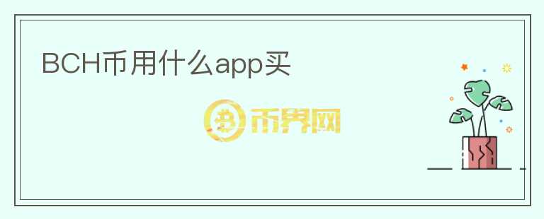 bch幣用什么app買