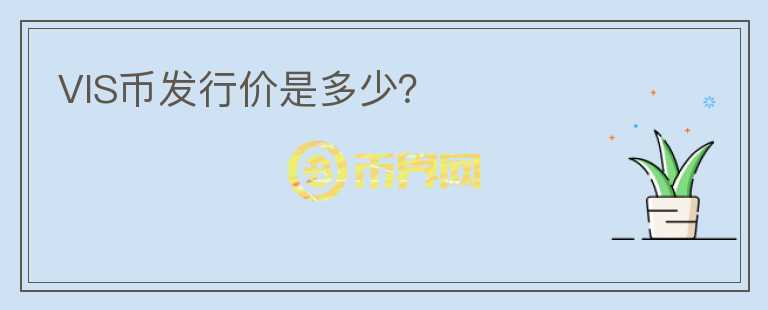 VIS幣發(fā)行價是多少？