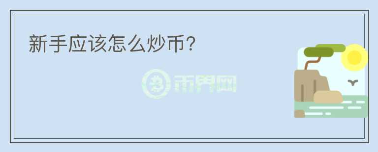 新手應(yīng)該怎么炒幣？