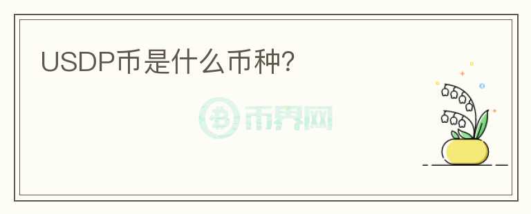 USDP幣是什么幣種？