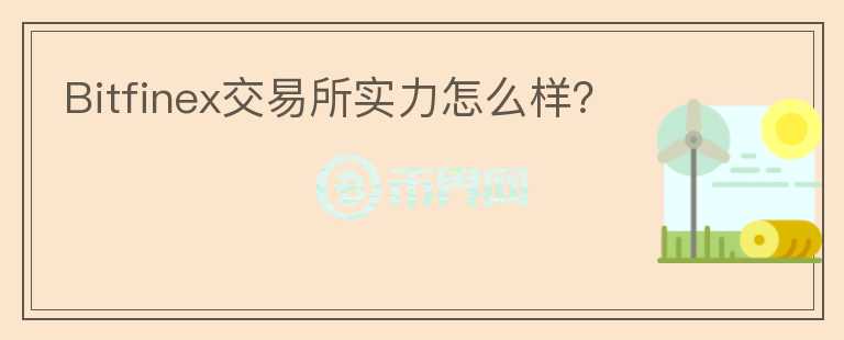 Bitfinex交易所實(shí)力怎么樣？