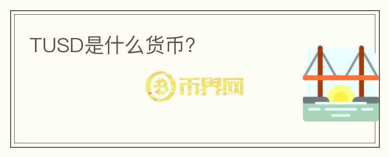 TUSD是什么貨幣？