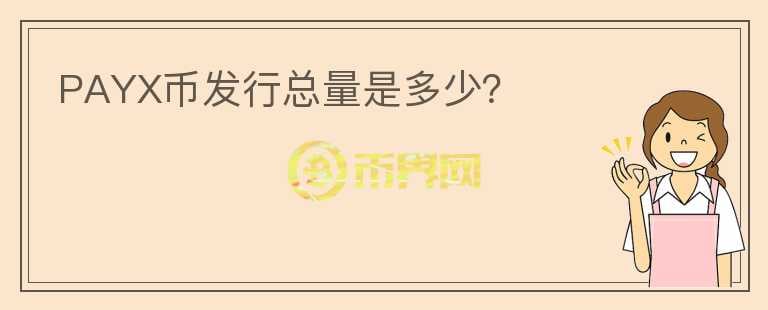 PAYX幣發(fā)行總量是多少？