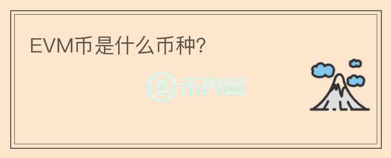 EVM幣是什么幣種？