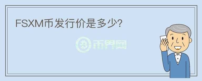 FSXM幣發(fā)行價(jià)是多少？