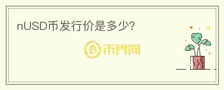 nUSD幣發(fā)行價是多少？