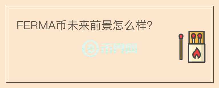 FERMA幣未來前景怎么樣？