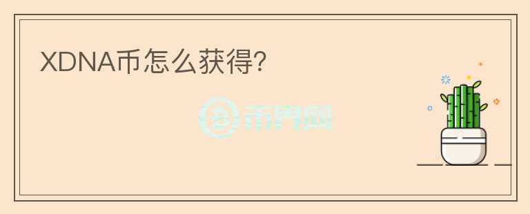 XDNA幣怎么獲得？
