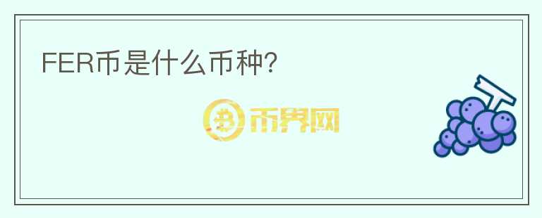 FER幣是什么幣種？