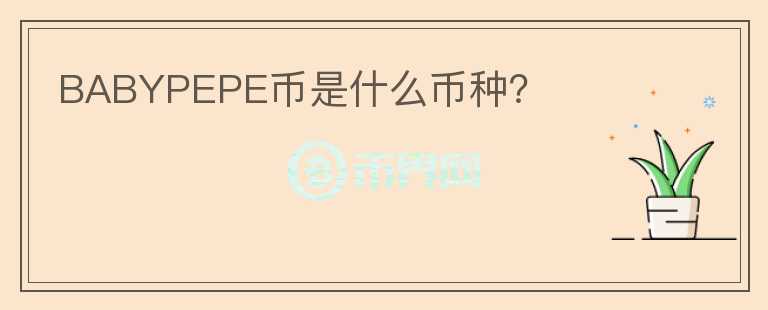 BABYPEPE幣是什么幣種？