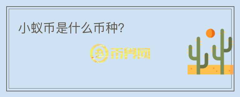 小蟻幣是什么幣種？
