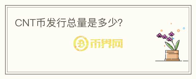 CNT幣發(fā)行總量是多少？