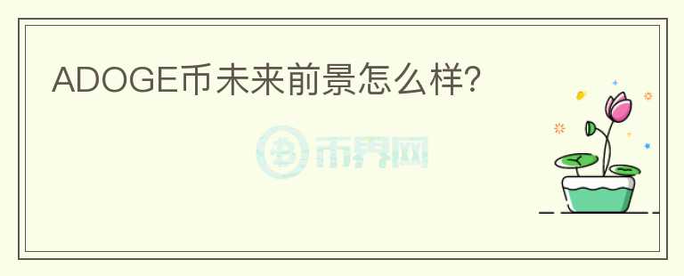 ADOGE幣未來前景怎么樣？