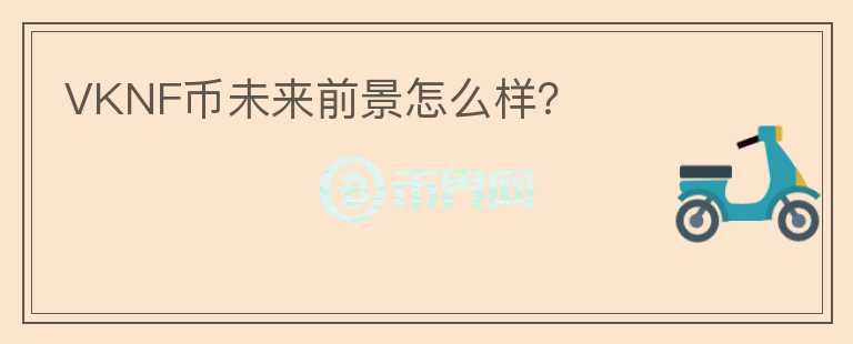 VKNF幣未來前景怎么樣？