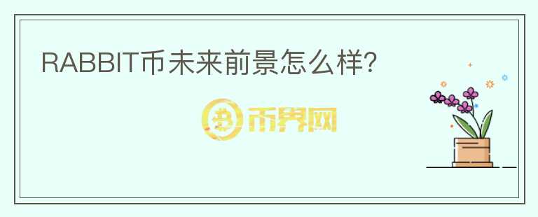RABBIT幣未來前景怎么樣？