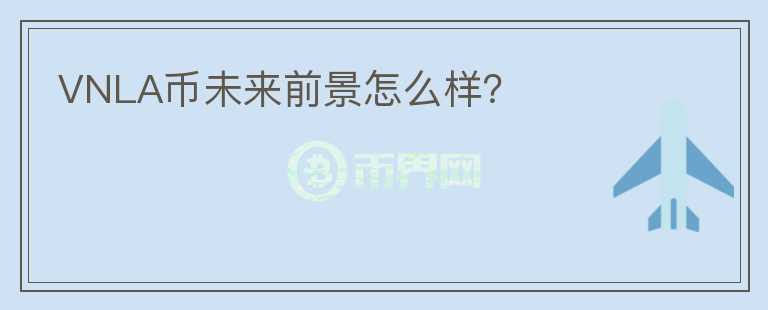 VNLA幣未來前景怎么樣？