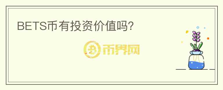 BETS幣有投資價(jià)值嗎？