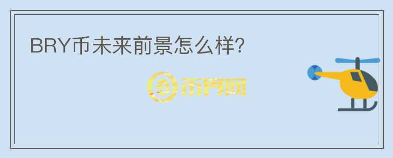 BRY幣未來前景怎么樣？