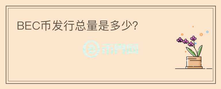 BEC幣發(fā)行總量是多少？