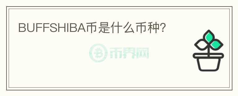BUFFSHIBA幣是什么幣種？