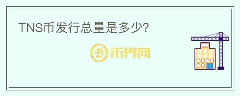 TNS幣發(fā)行總量是多少？