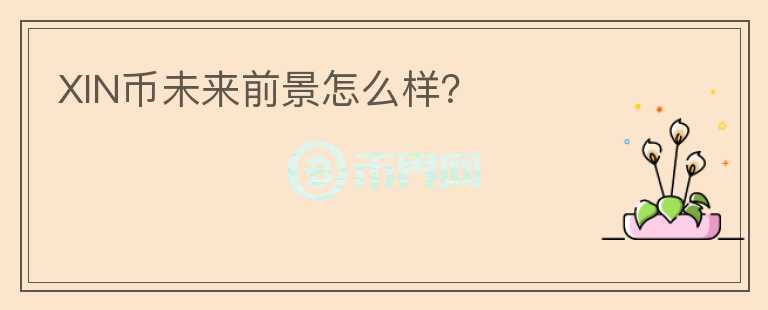 XIN幣未來前景怎么樣？