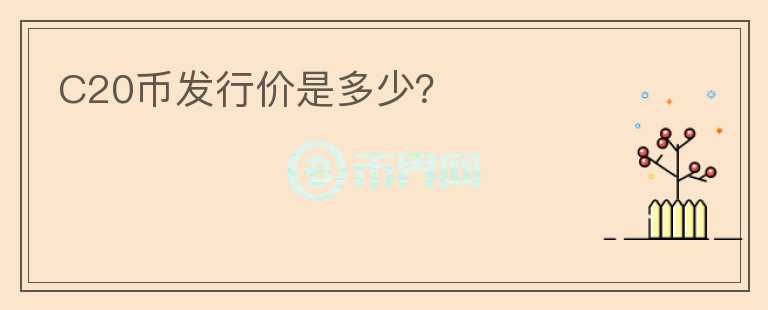 C20幣發(fā)行價是多少？