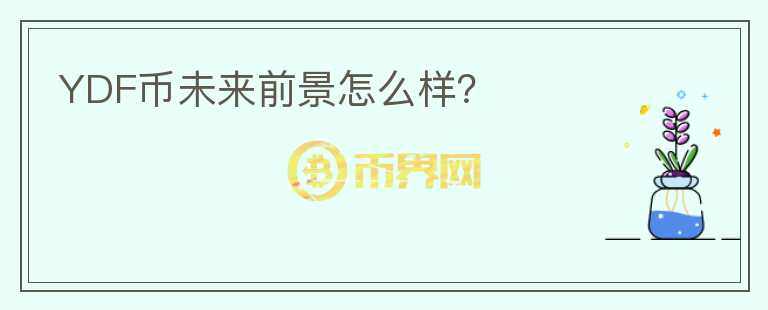 YDF幣未來前景怎么樣？