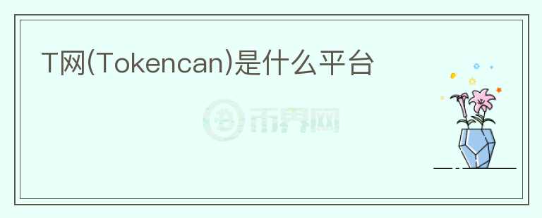 T網(Tokencan)是什么平臺