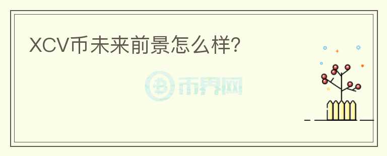 XCV幣未來(lái)前景怎么樣？