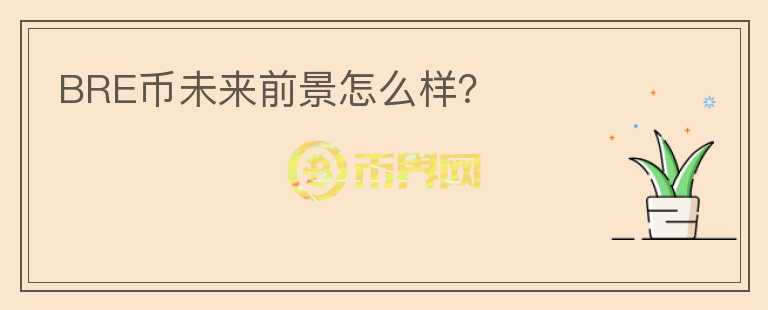BRE幣未來前景怎么樣？