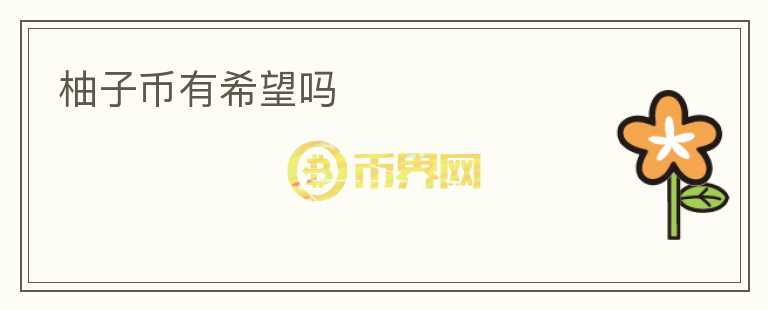 柚子幣有希望嗎