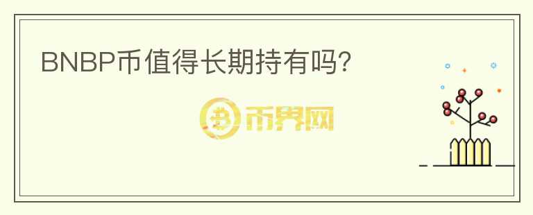 BNBP幣值得長期持有嗎？