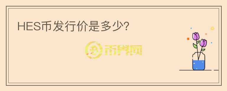HES幣發(fā)行價是多少？