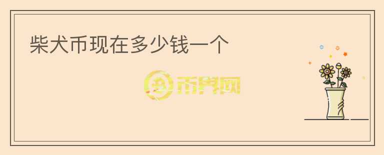 柴犬幣現(xiàn)在多少錢(qián)一個(gè)