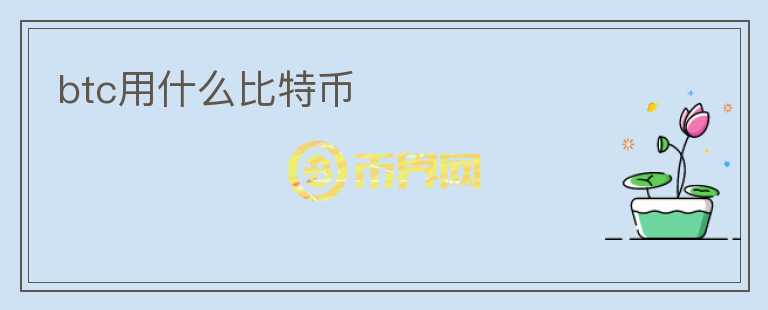 btc用什么比特幣