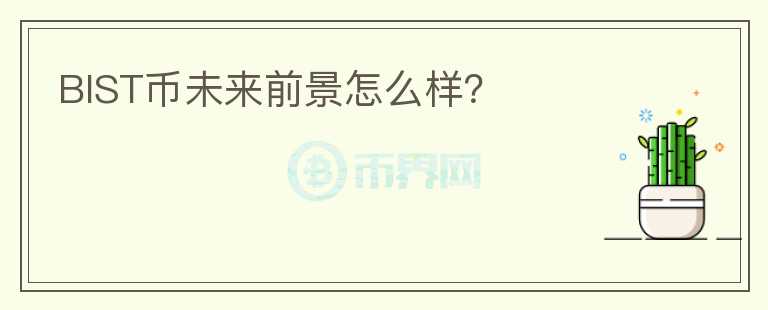 BIST幣未來前景怎么樣？