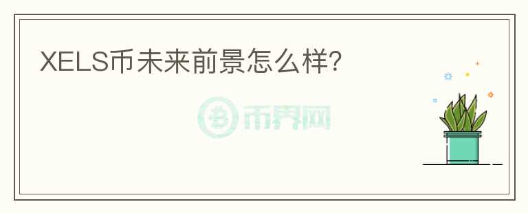 XELS幣未來前景怎么樣？