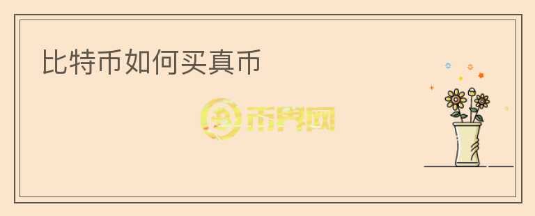 比特幣如何買真幣