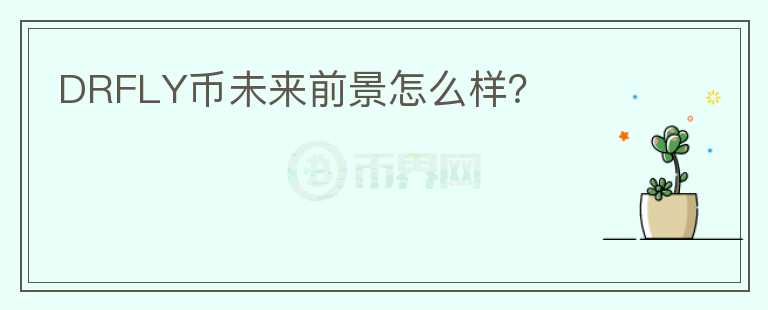DRFLY幣未來前景怎么樣？
