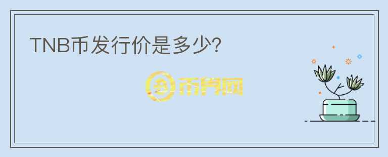 TNB幣發(fā)行價(jià)是多少？