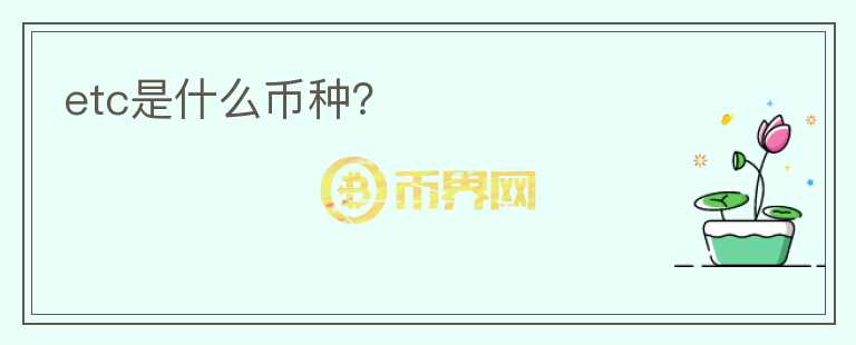 etc是什么幣種？