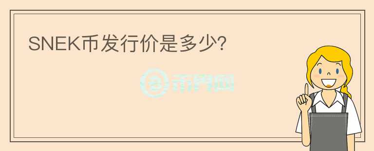SNEK幣發(fā)行價(jià)是多少？