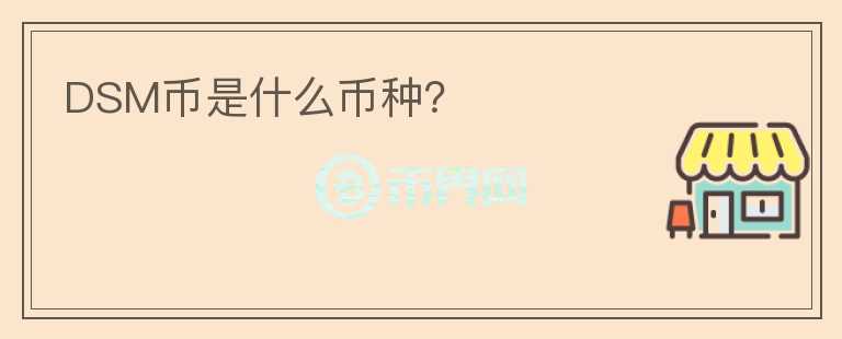 DSM幣是什么幣種？