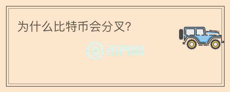 為什么比特幣會(huì)分叉？